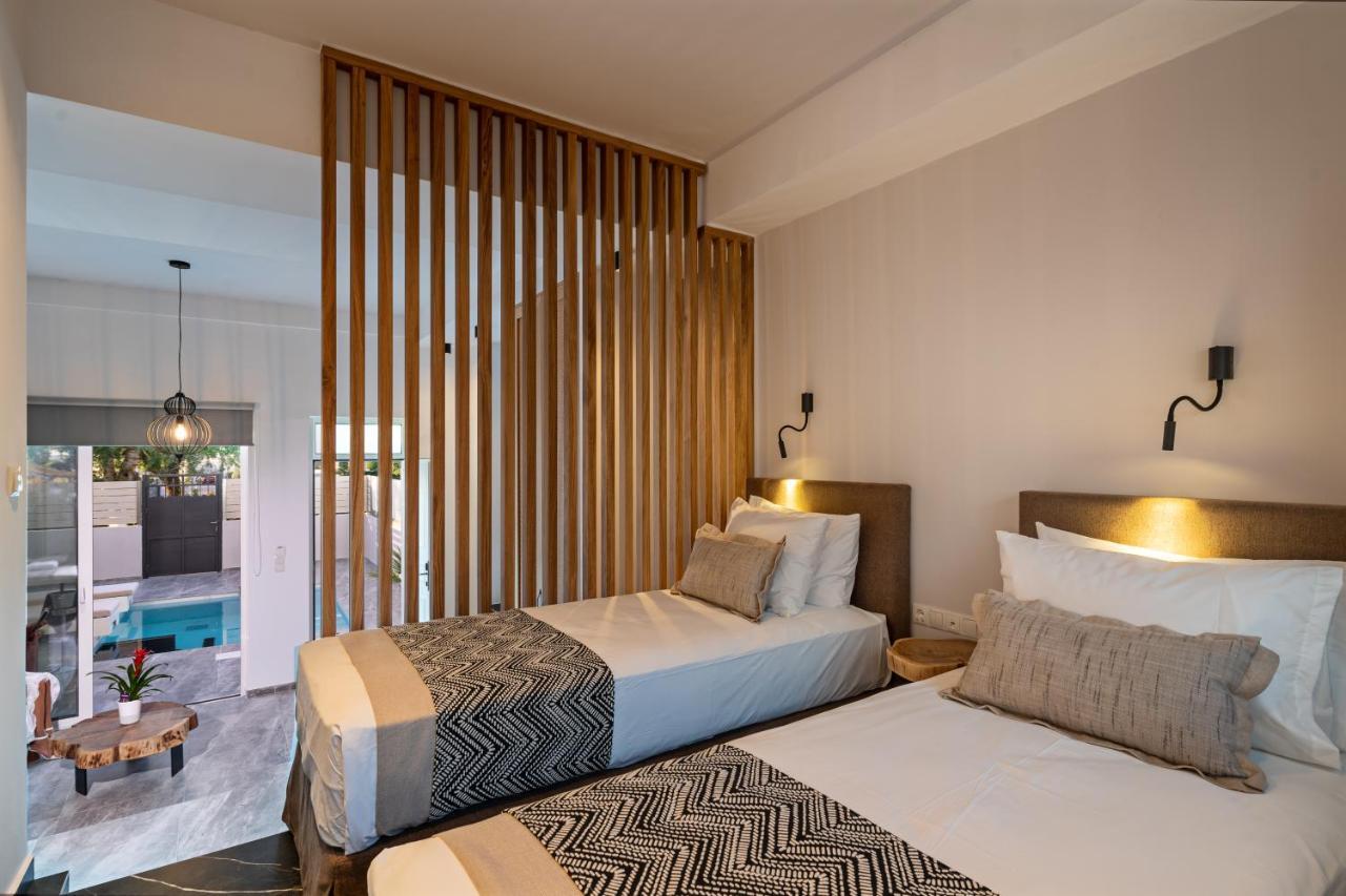 Delfina Boutique Hotel Paralia Kourna Экстерьер фото