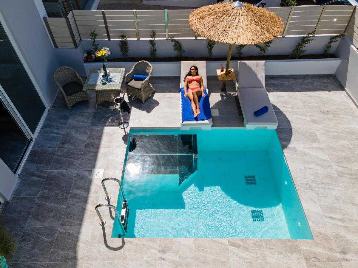 Delfina Boutique Hotel Paralia Kourna Экстерьер фото