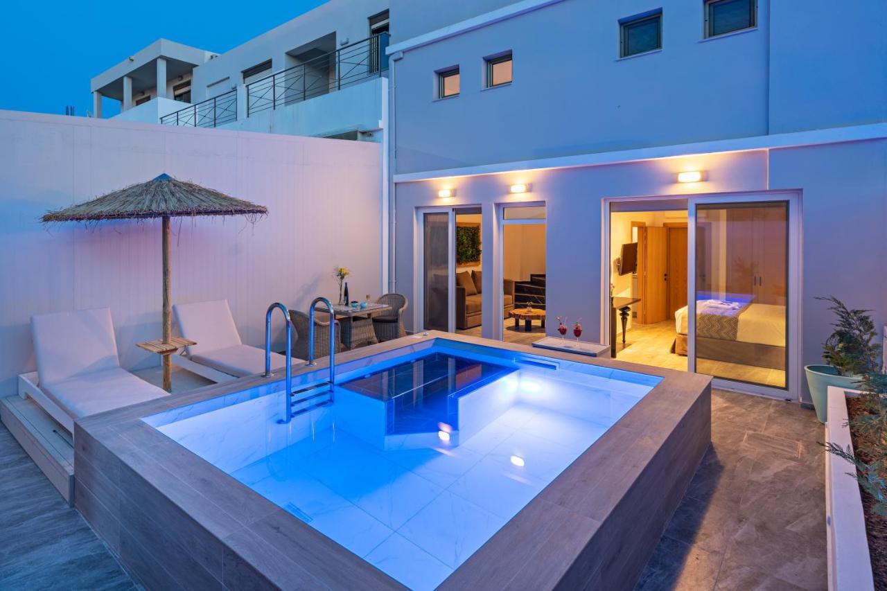 Delfina Boutique Hotel Paralia Kourna Экстерьер фото