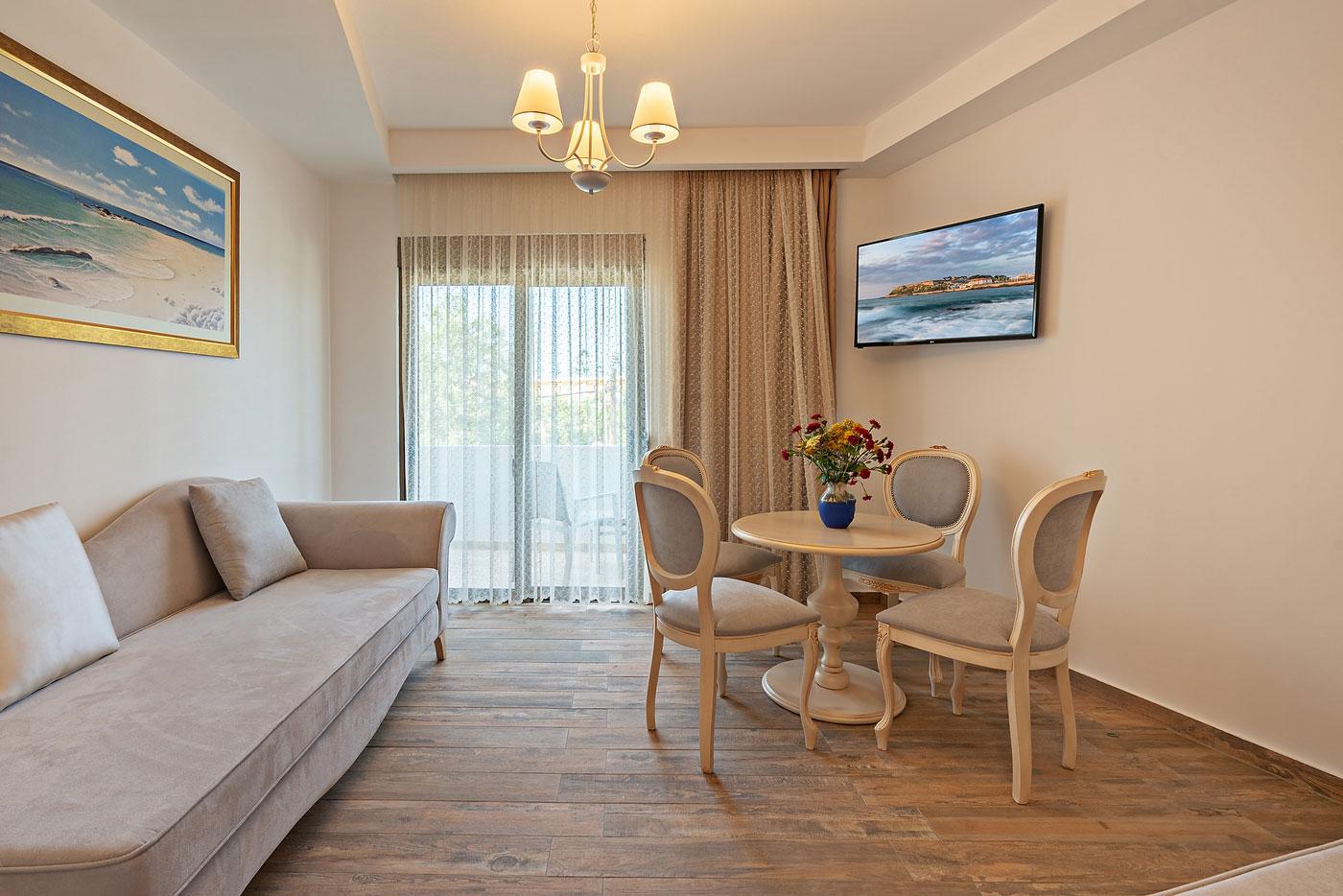 Delfina Boutique Hotel Paralia Kourna Экстерьер фото