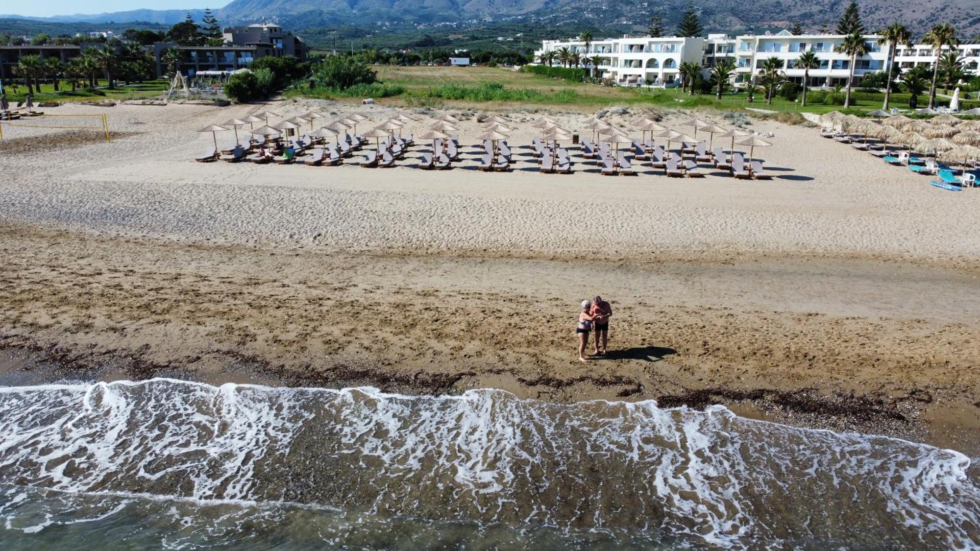 Delfina Boutique Hotel Paralia Kourna Экстерьер фото