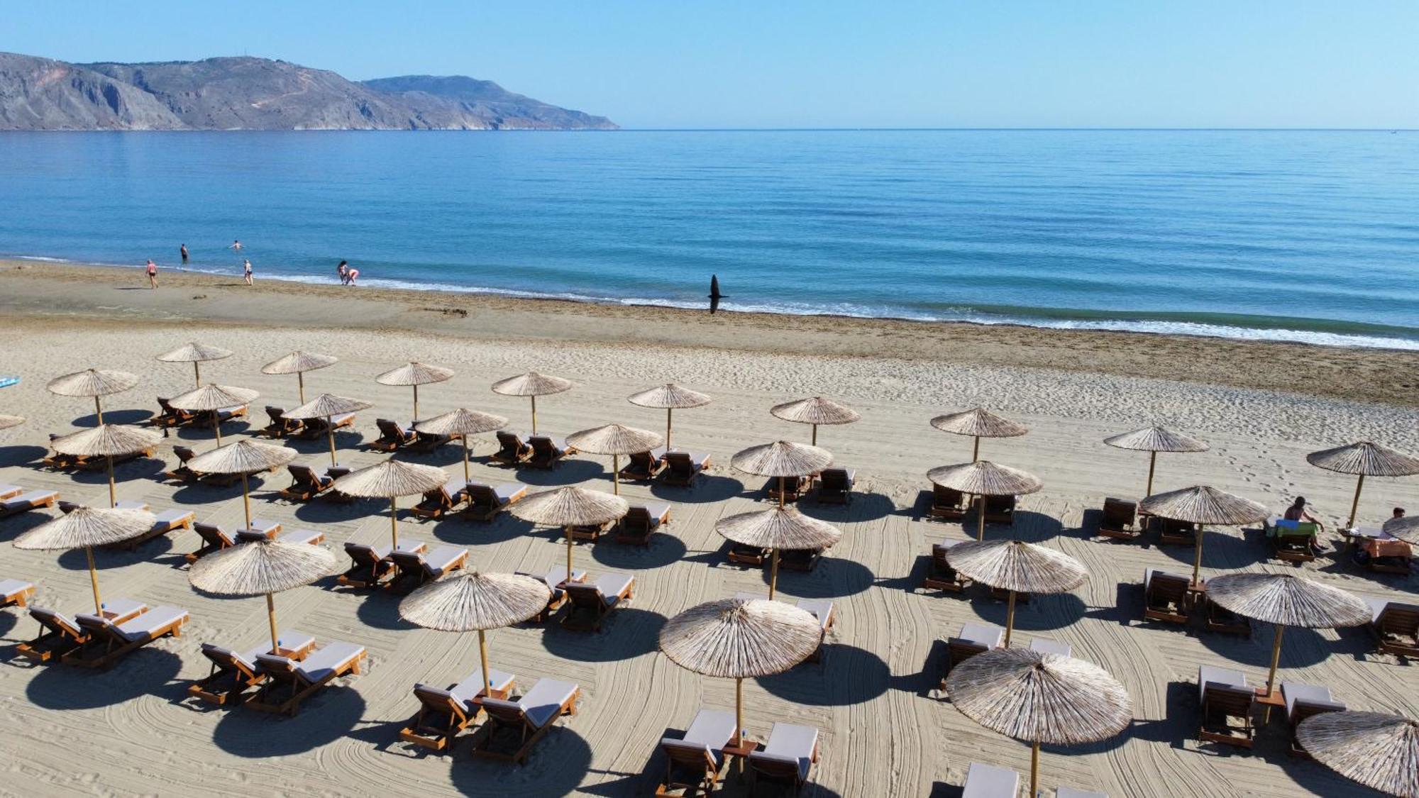 Delfina Boutique Hotel Paralia Kourna Экстерьер фото